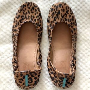 Tieks Leopard Ballet Flat Size 8